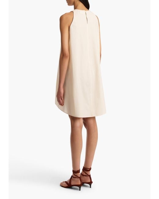 Khaite White Clay Dress