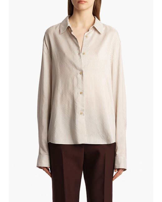 Khaite White Argo Top