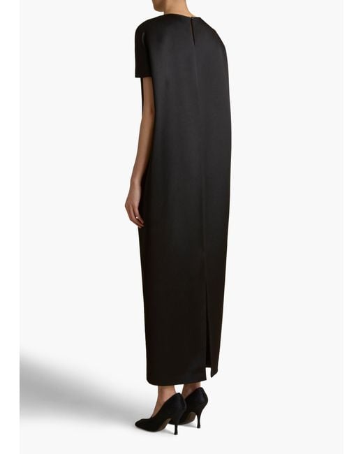 Khaite Black Webster Dress