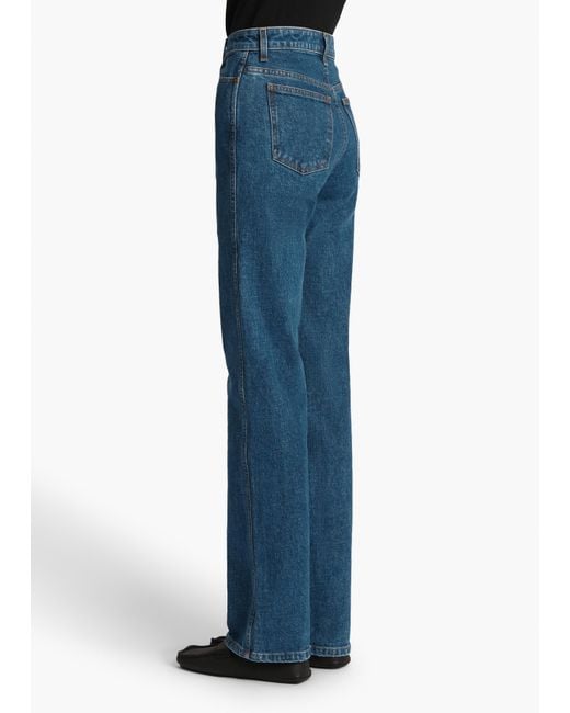 Khaite Blue Exclusive Danielle Stretch Jean