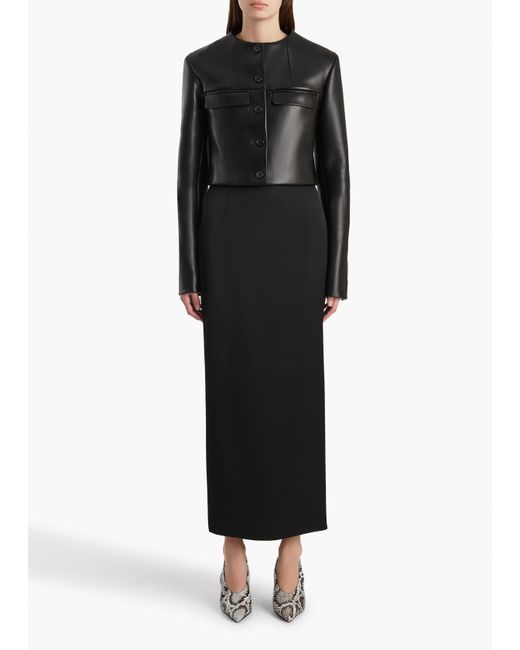 Khaite Black Roto Jacket