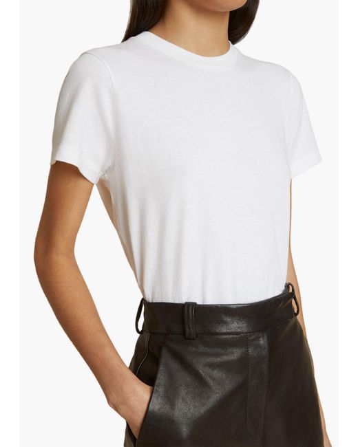 Khaite White Emmylou T-Shirt