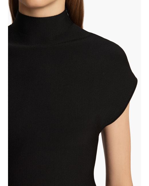 Khaite Black Andra Top