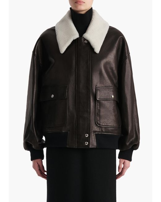 Khaite Black Shellar Jacket