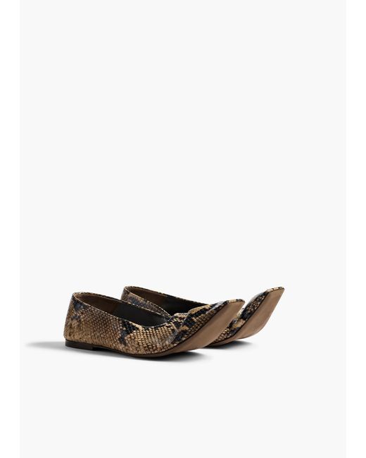 Khaite White Marlene Ballerina