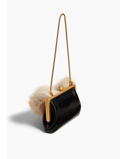 Khaite White Small Lilith Evening Bag