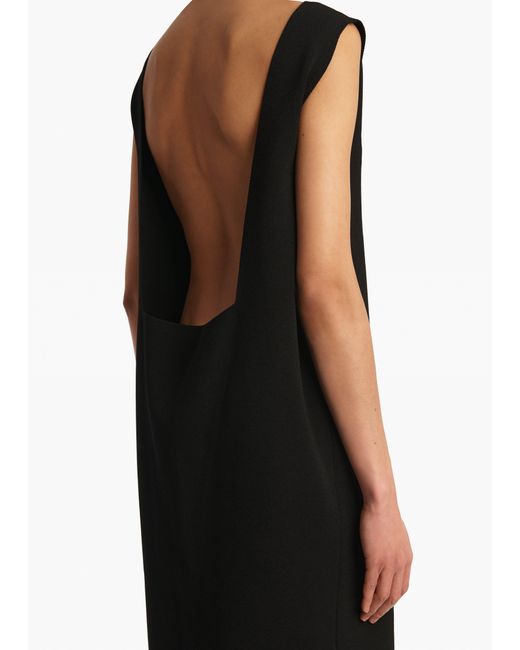 Khaite Black Malik Dress