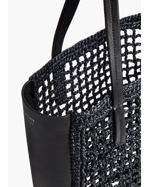 Khaite Black Small Zoe Tote