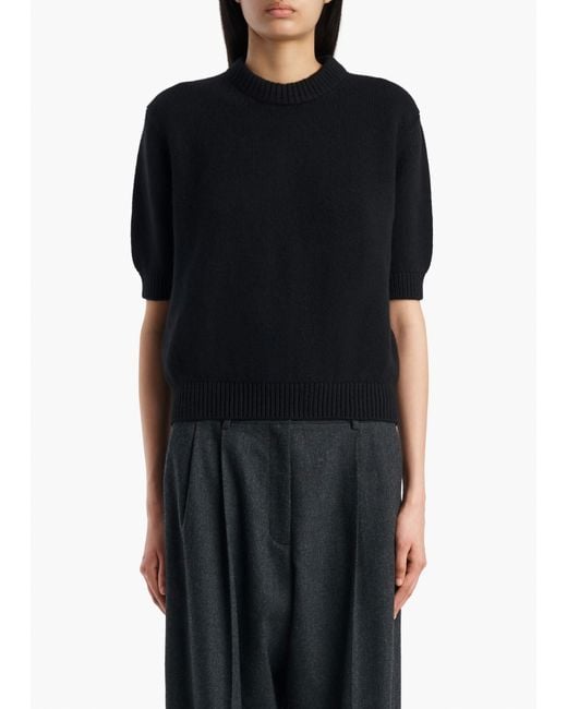 Khaite Black Davin Sweater