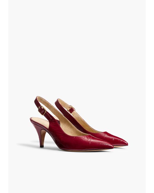 Khaite Pink River Slingback Pump