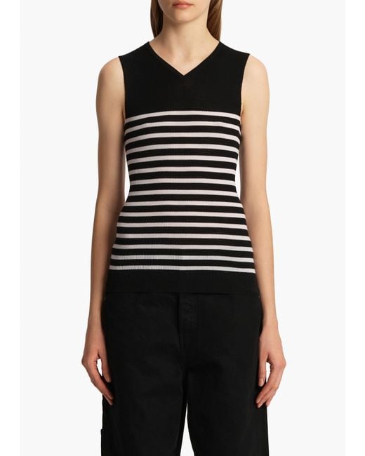 Khaite Black Renato Top
