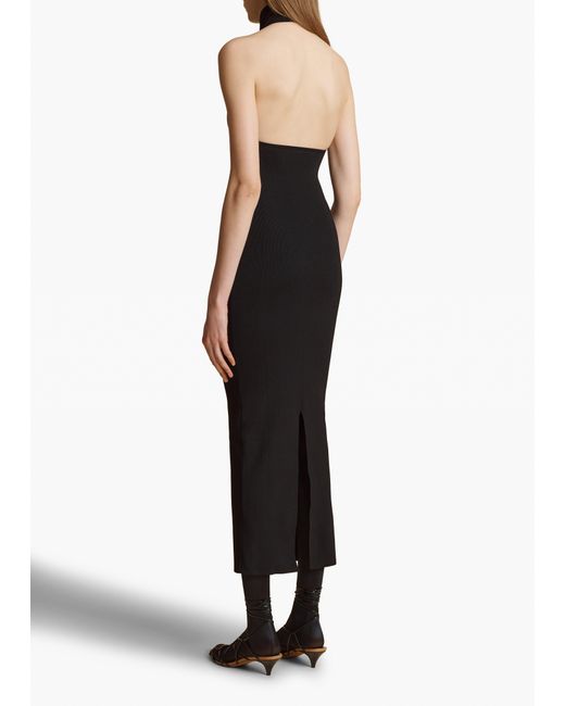 Khaite Black Suzanne Dress