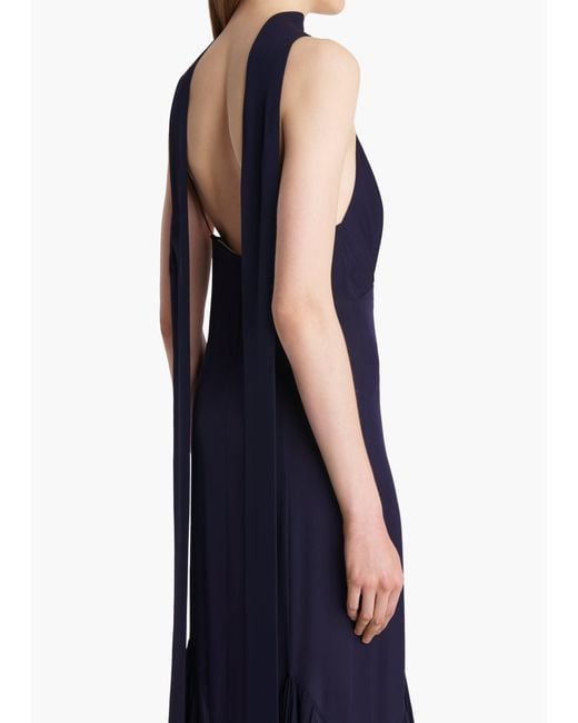 Khaite Blue Candita Dress