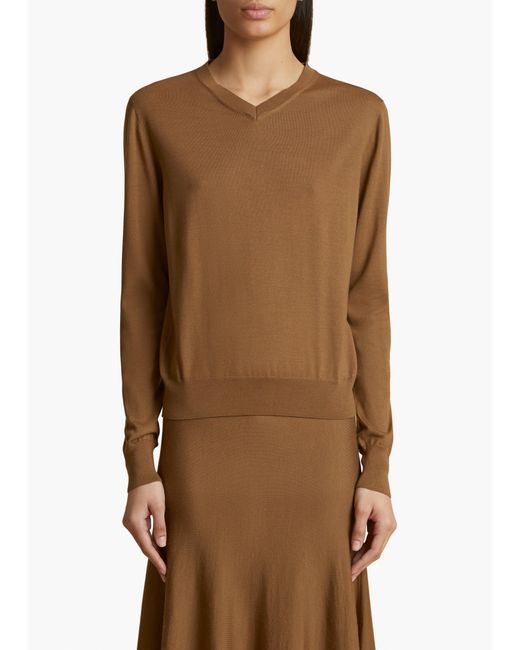 Khaite Natural Senta Top