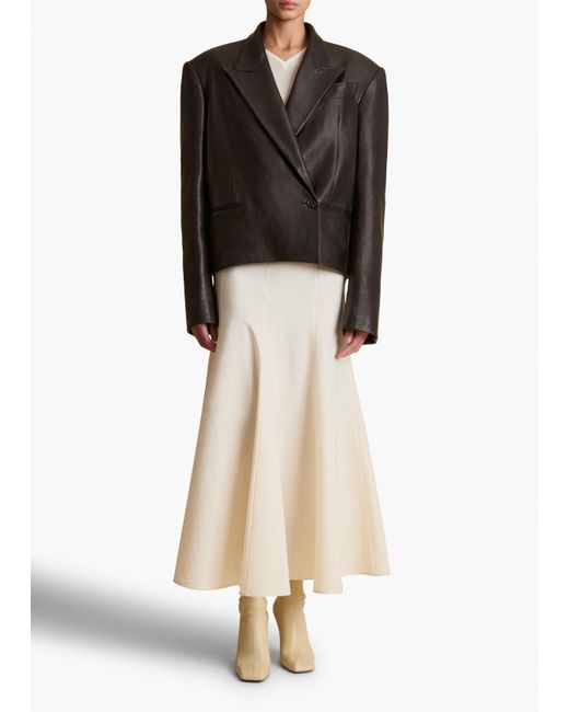 Khaite Black Tonni Blazer