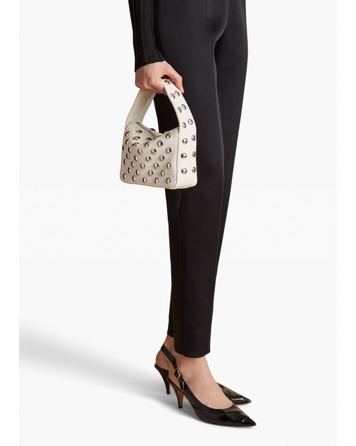 Khaite White Small Elena Bag
