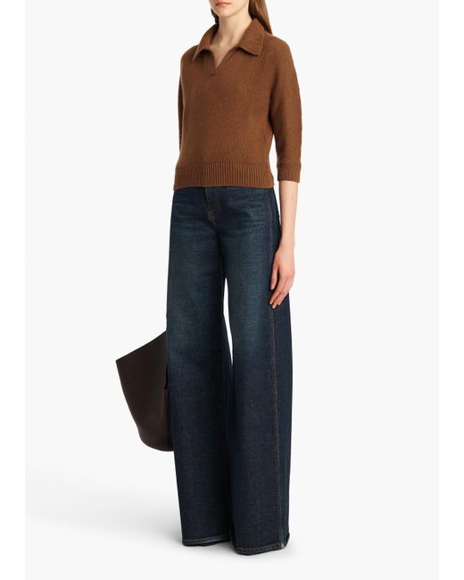 Khaite Blue Dane Stretch Jean