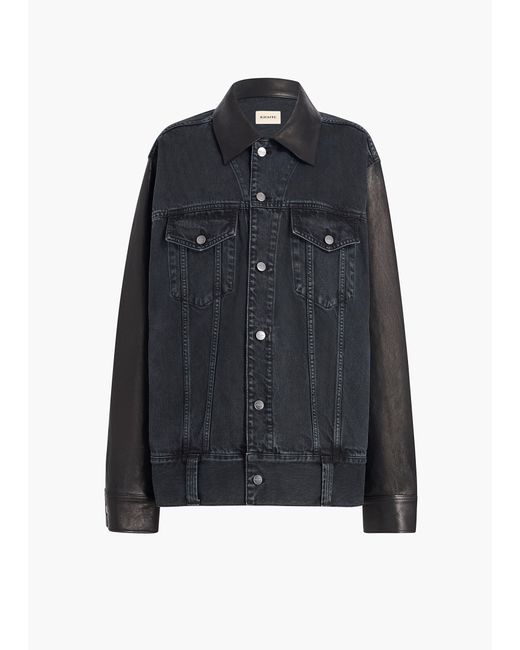 Khaite Black Grizzo Jacket