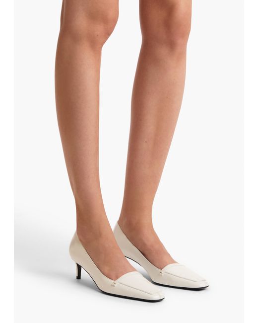 Khaite White Celia Pump
