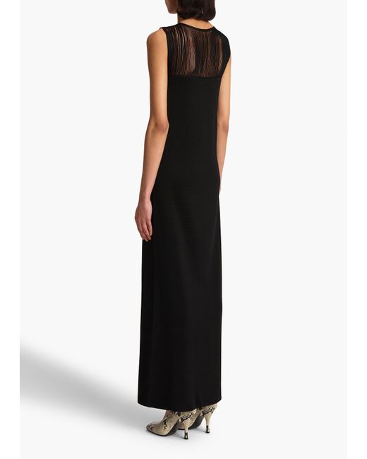 Khaite Black Ruslan Dress