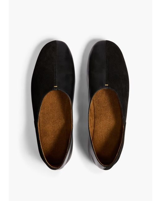 Khaite White Jane Flat