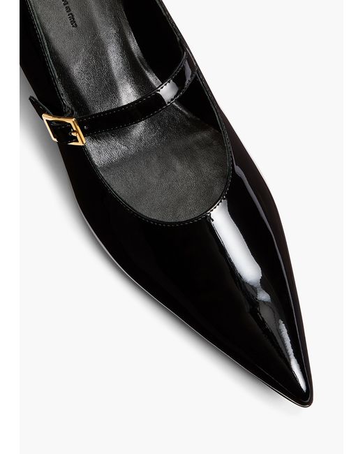 Khaite White Sybil Mary Jane Flat