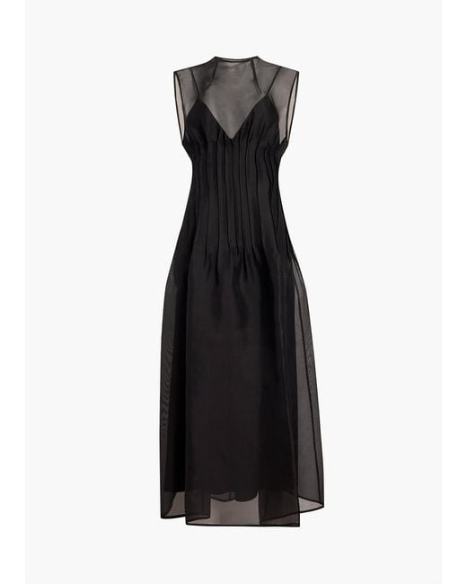 khaite wes pleated silk maxi dress Khaite: The Loveliest Dress  Keep it Chic