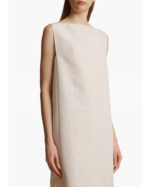 Khaite White Martay Dress