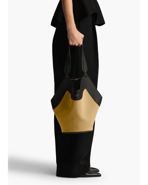 Khaite Natural Small Lotus Tote