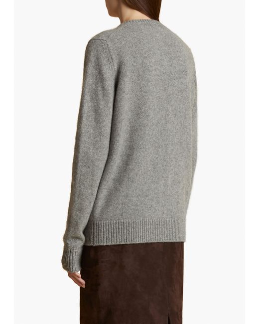 Khaite Gray Inga Sweater