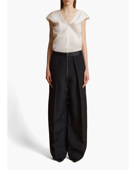 Khaite White Ami Top