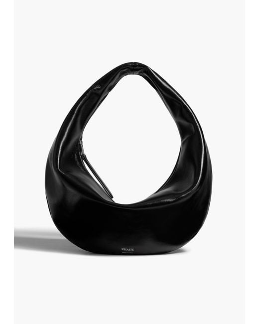Khaite Black Medium Olivia Hobo