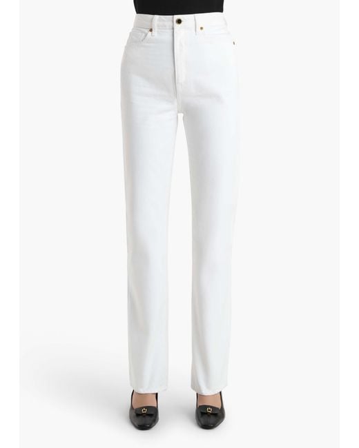 Khaite White Danielle Jean