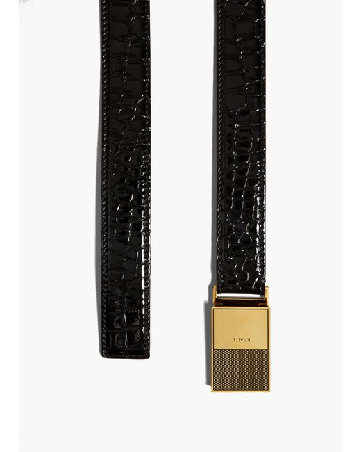 Khaite White Elio Belt