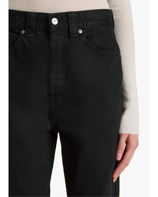 Khaite Black Corben Jean