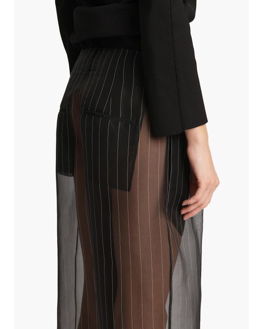 Khaite Black Lenton Pant