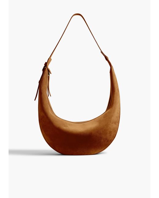 Khaite Brown Augustina Hobo