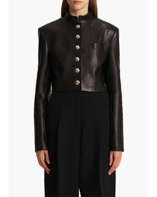 Khaite Black Samuelson Jacket