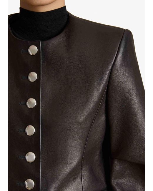 Khaite Black Darlman Jacket