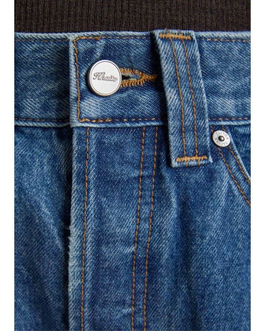 Khaite Blue Corben Jean