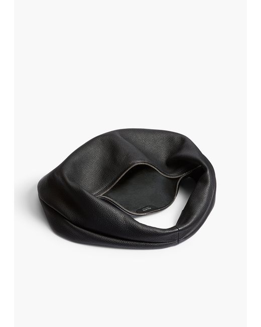 Khaite Black Medium Olivia Hobo Bag