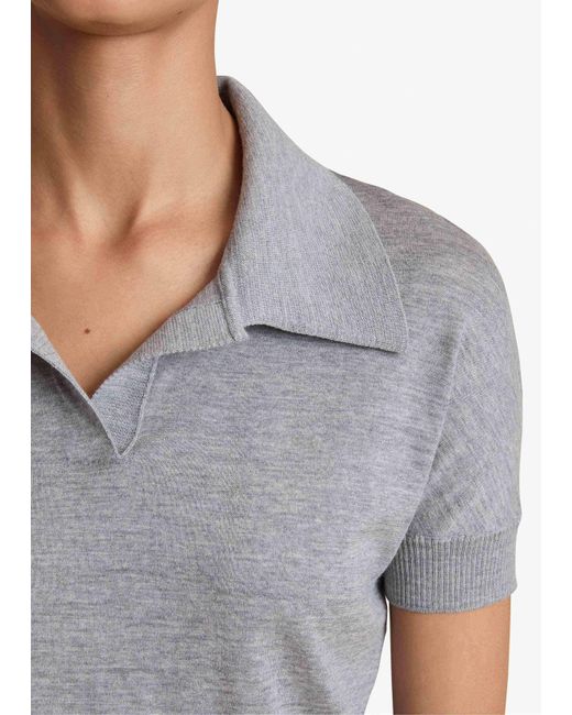 Khaite Gray Morgane Top
