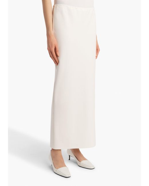 Khaite White Lilth Skirt