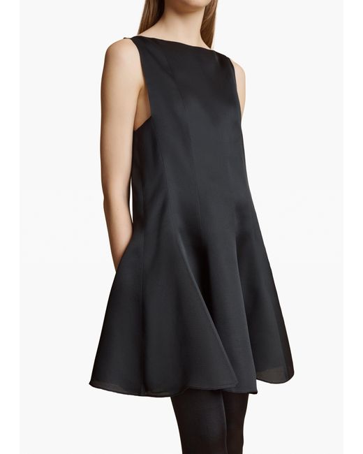 Khaite Black Mags Dress