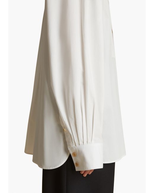 Khaite White Dimitri Top
