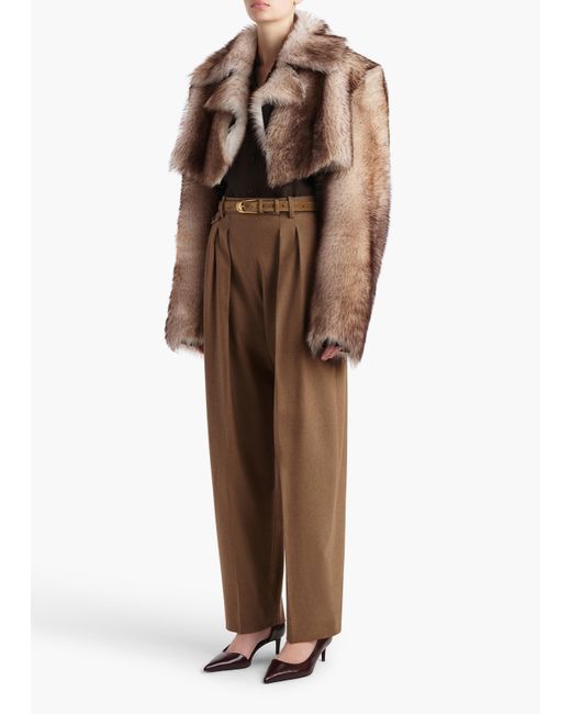 Khaite Natural Exclusive Stallone Shearling Jacket