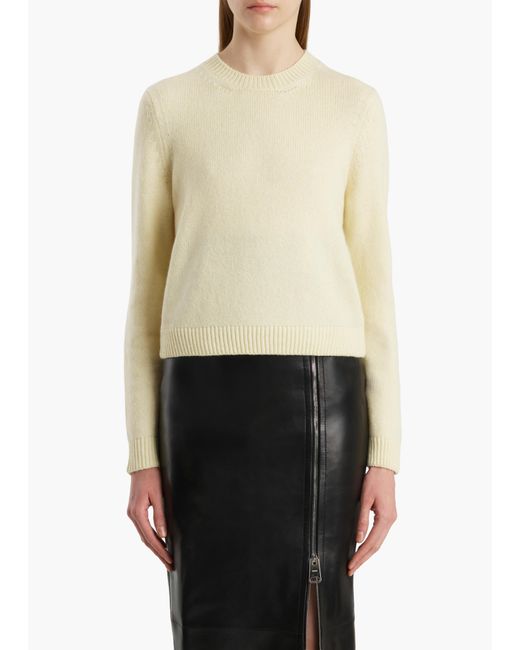 Khaite Yellow Exclusive Leta Sweater
