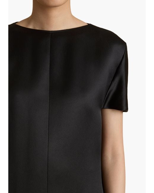 Khaite Black Webster Dress