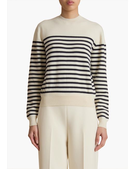 Khaite Black Viola Sweater