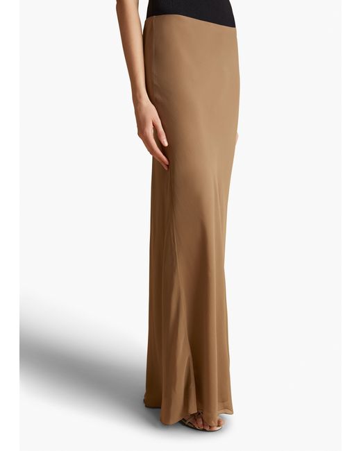 Khaite Natural Mauva Skirt
